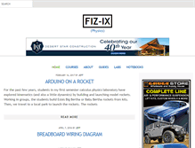 Tablet Screenshot of fiz-ix.com